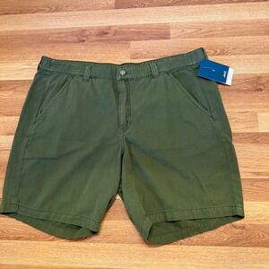 JAG Jeans Women's Tailored‎ Shorts 22W Plus Size Moss Green NWT Summer Casual